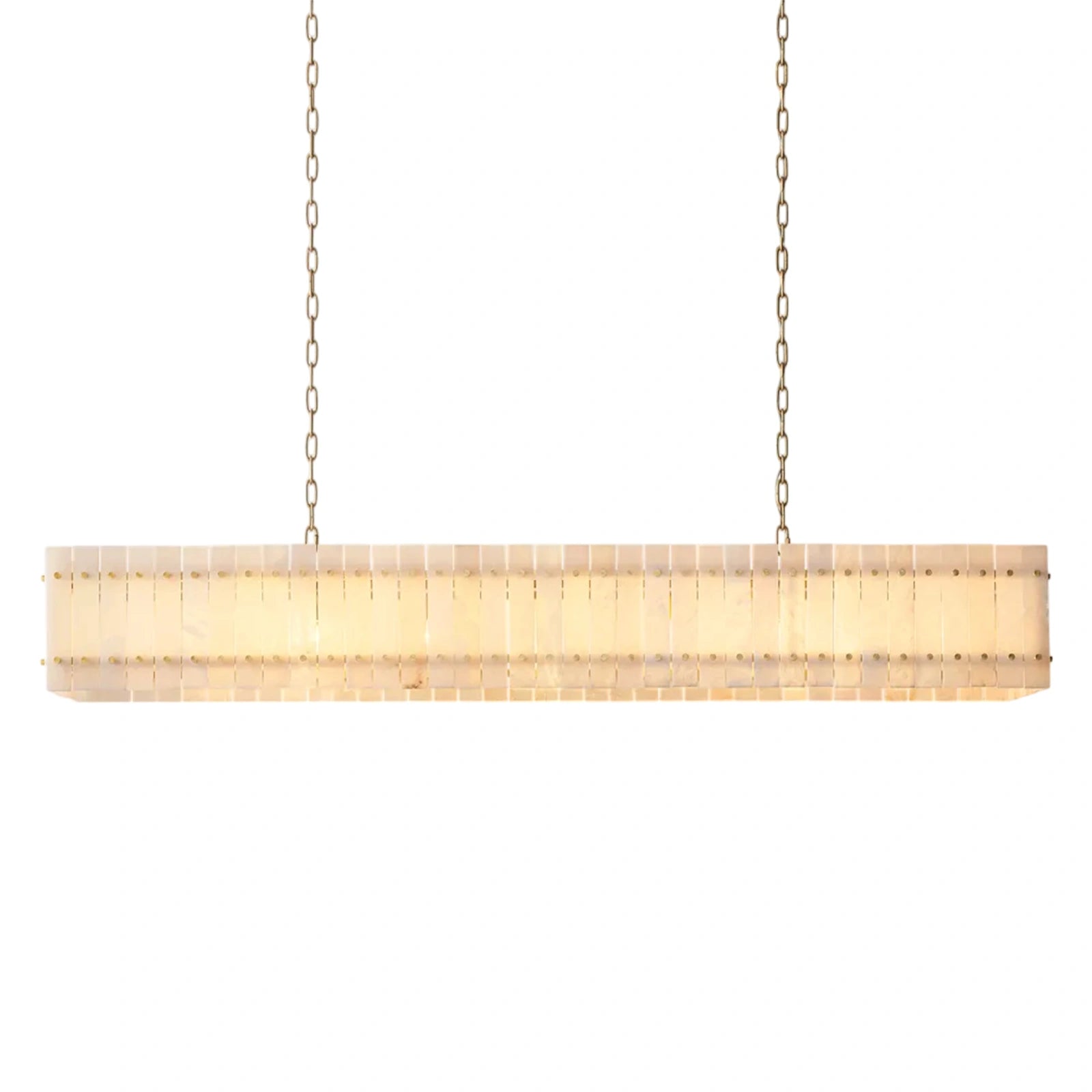 Sant Marco Alabaster Linear Chandelier
