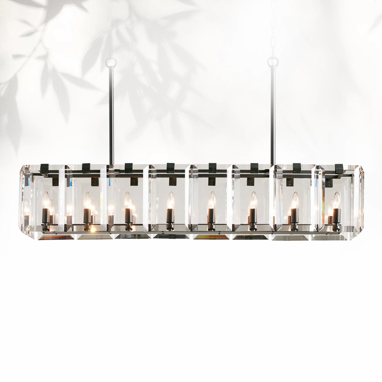 Ameya Rectangular Chandelier 12/16 Light
