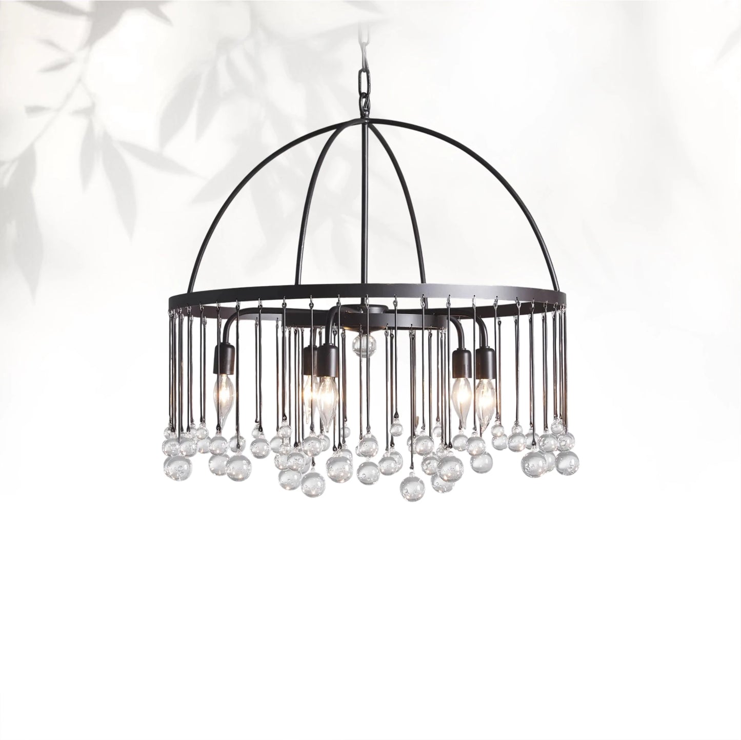 Aubray Modern Crystal Ball Chandelier