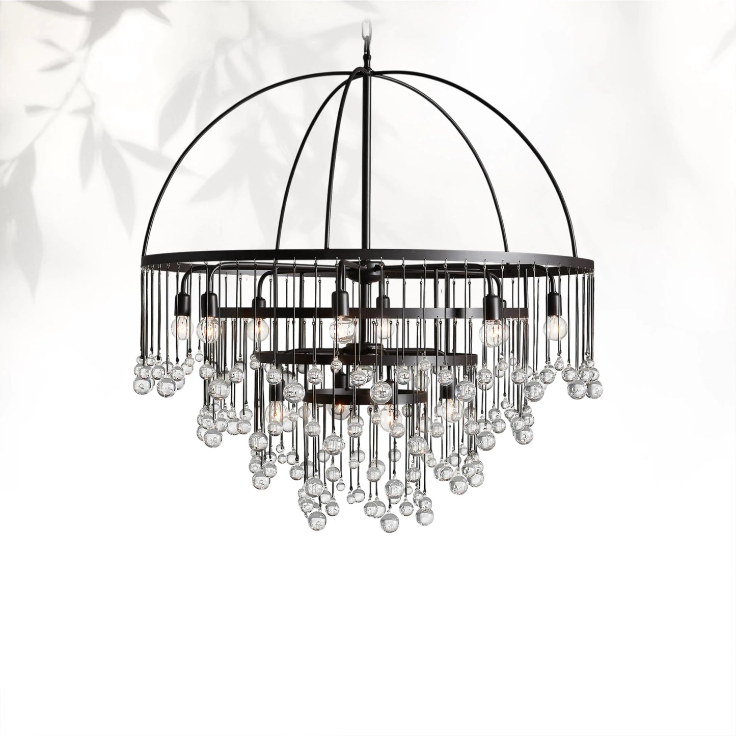 Aubray Modern Crystal Ball Chandelier