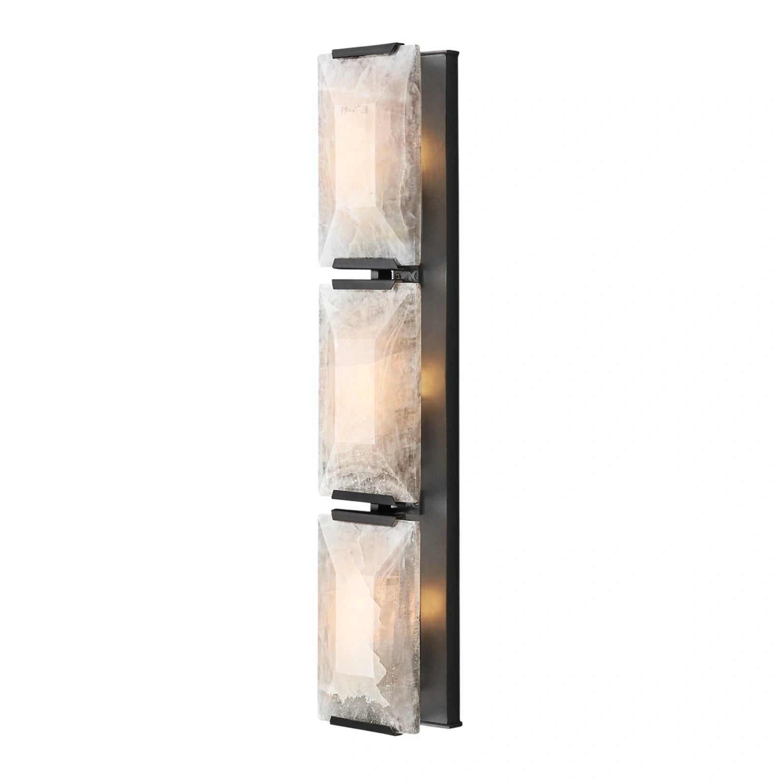 Carlow Calcite Triple Sconce