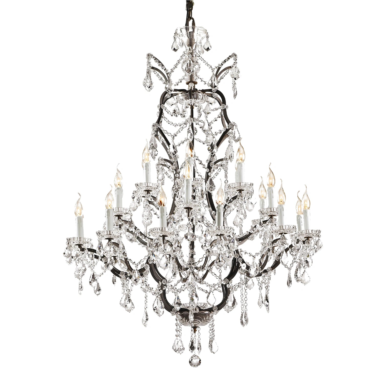 Classic Rococo Crystal Chandelier