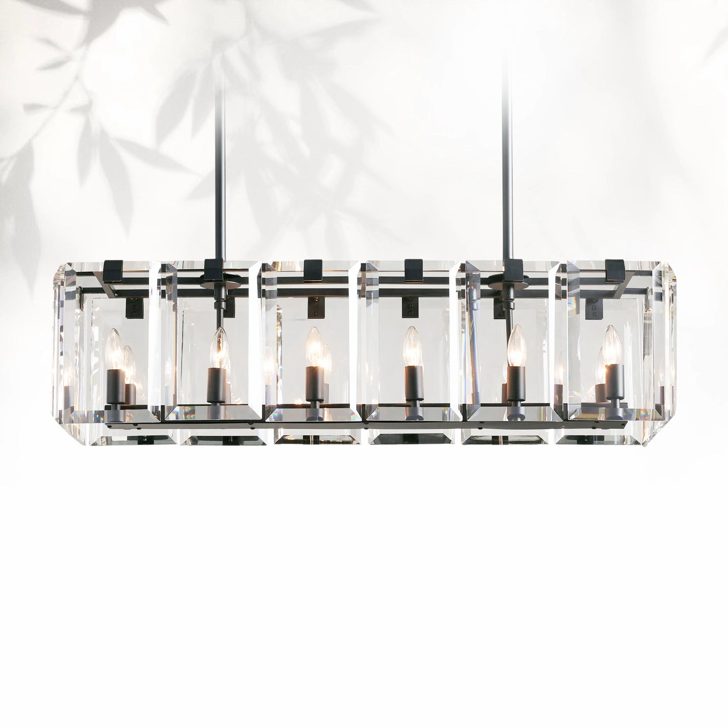 Ameya Rectangular Chandelier 12/16 Light