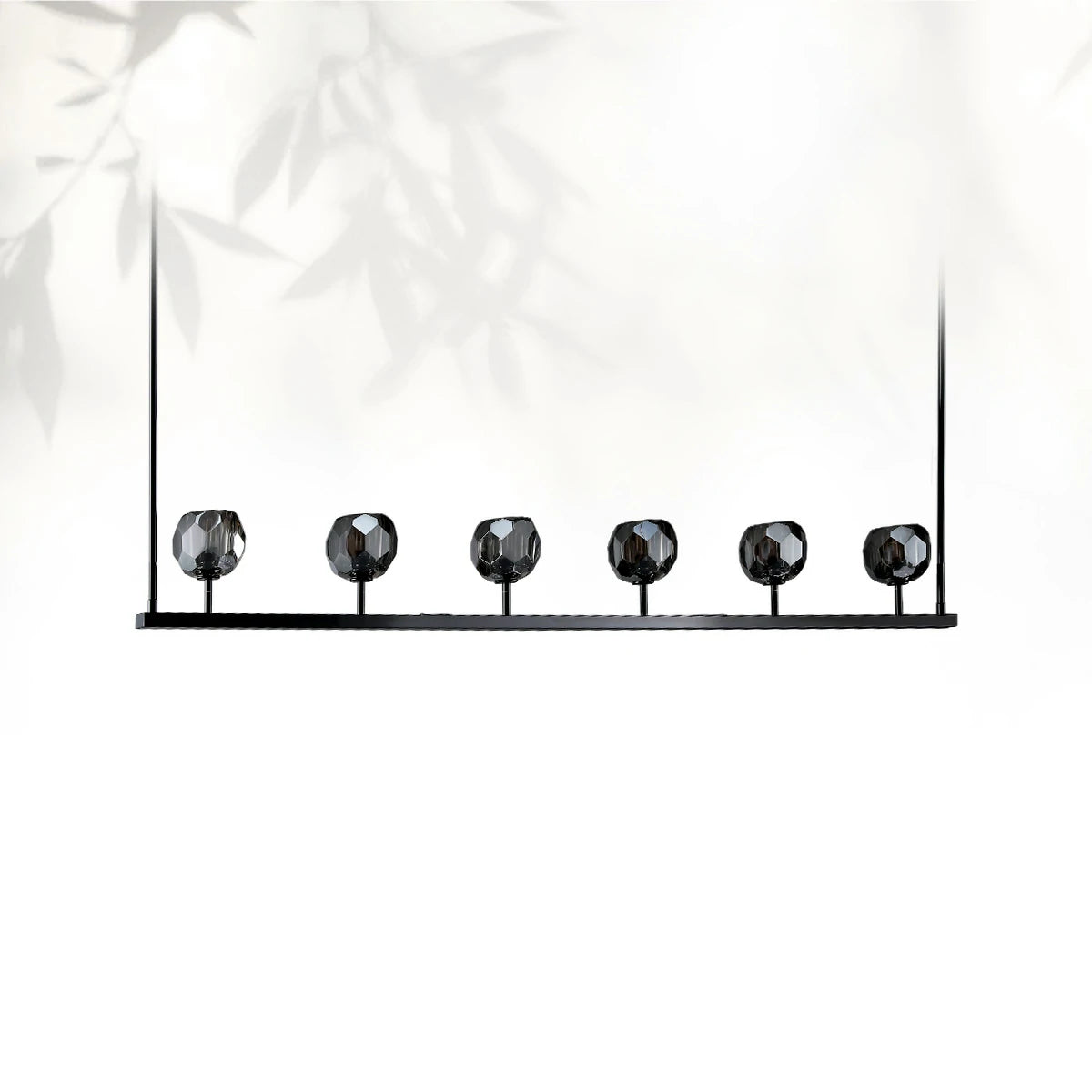 Boule Do Cristal Glass Linear Chandelier