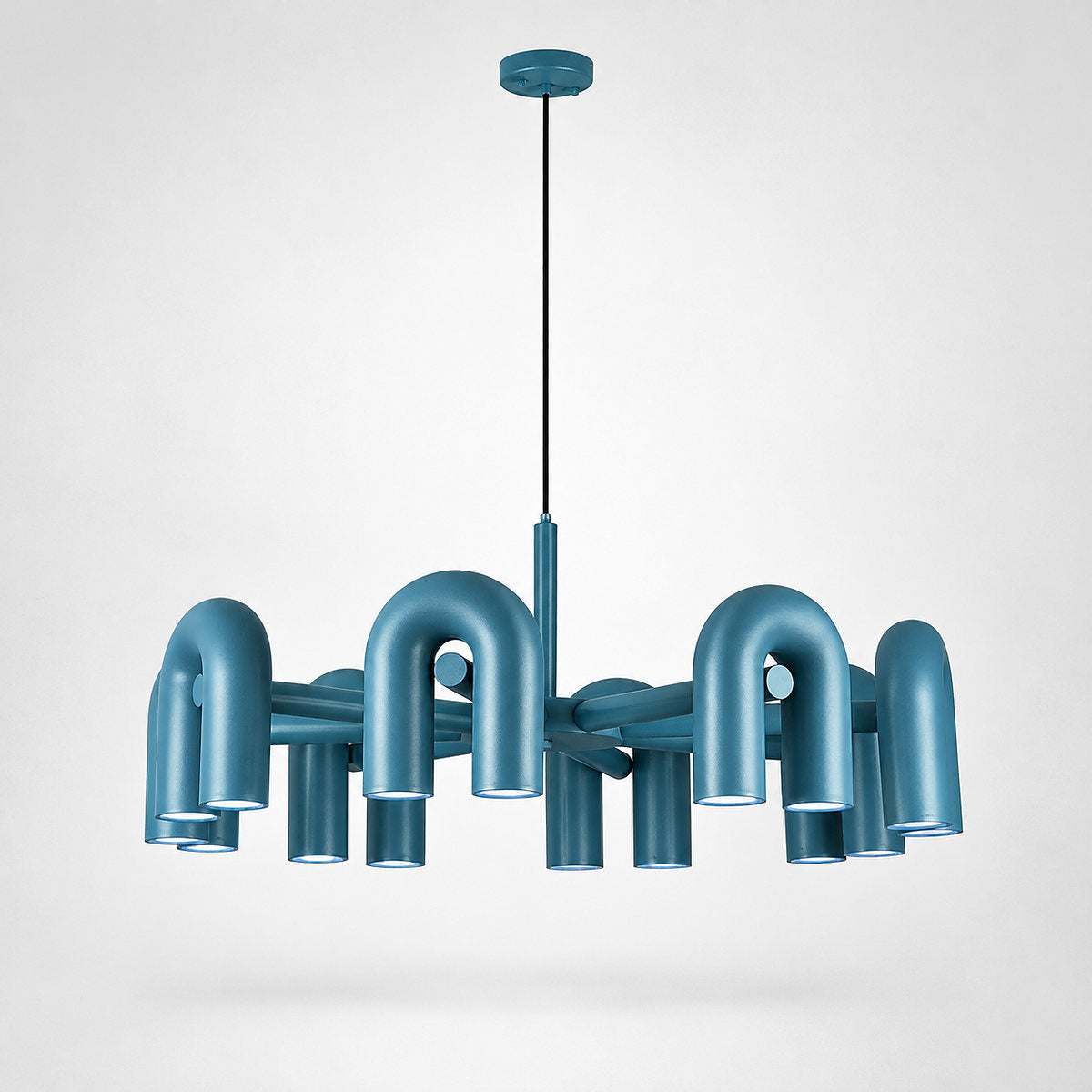 Tricolordeer Adjustable U-Module Aluminum LED Chandelier