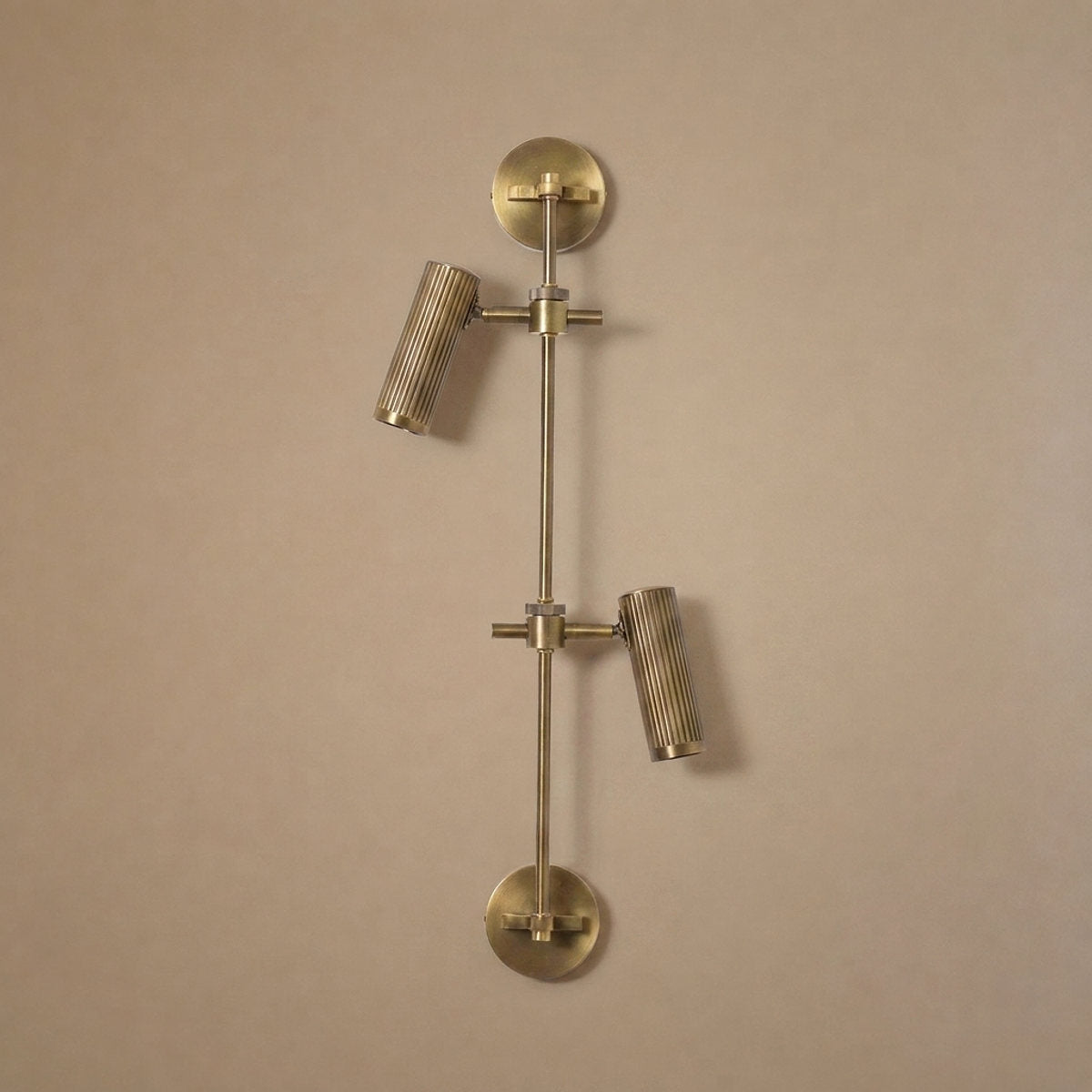 Spot Rail Wall Lamp,6.7~ 9.4-Inch x H 21.7~28-Inch, Bronze for Living Room