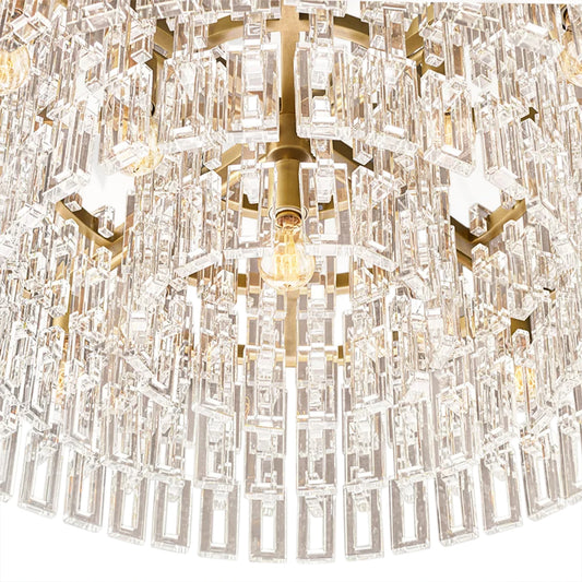Marigan Round Crystal Chandelier 36", 48", 60"