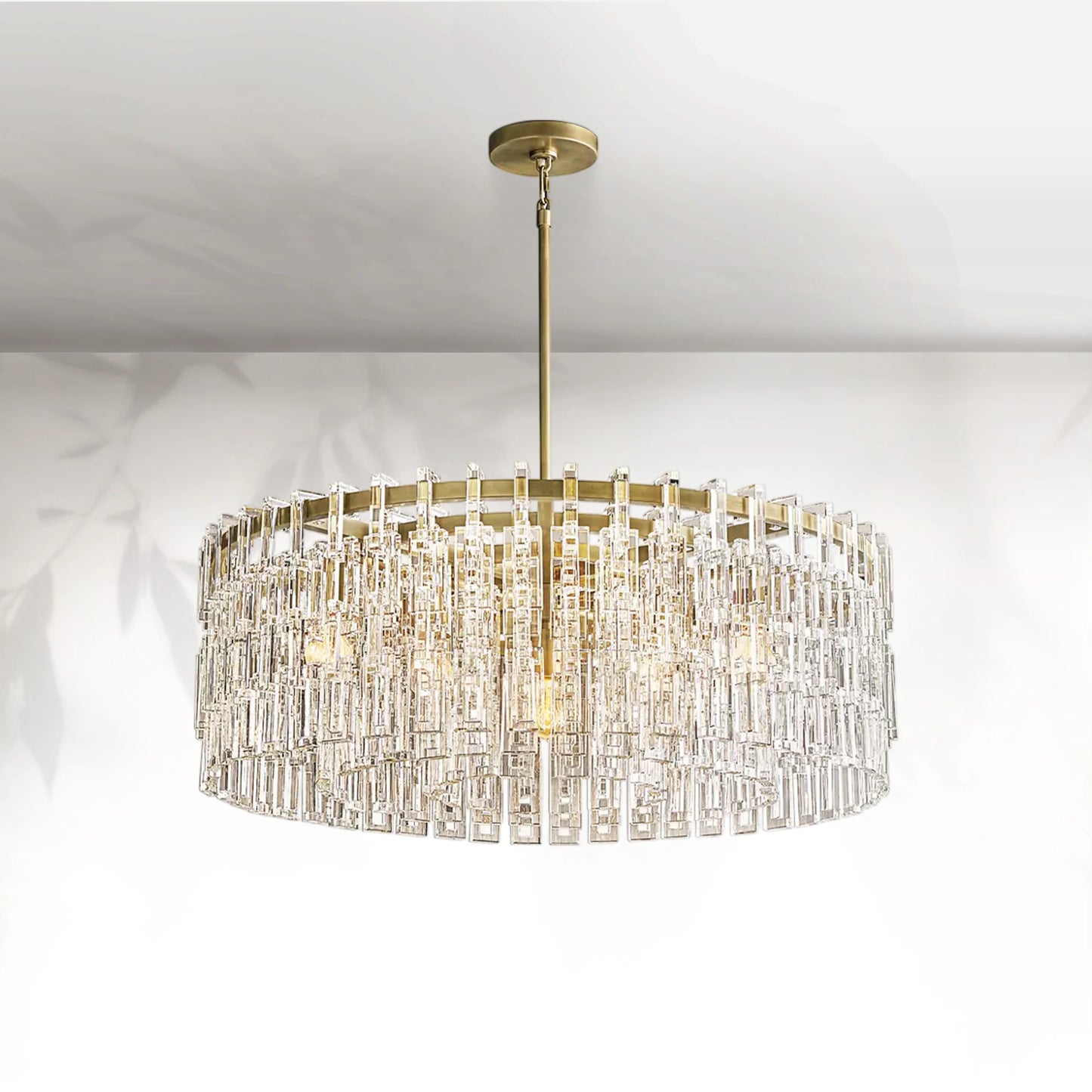 Marigan Round Crystal Chandelier 36", 48", 60"