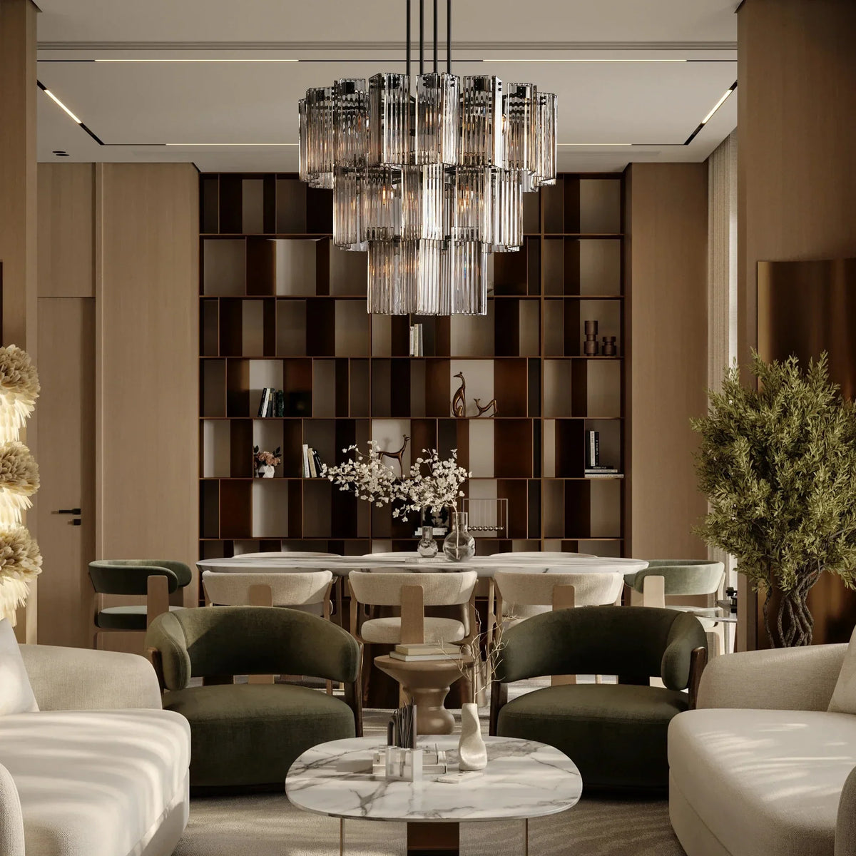 Delsie Round Chandelier