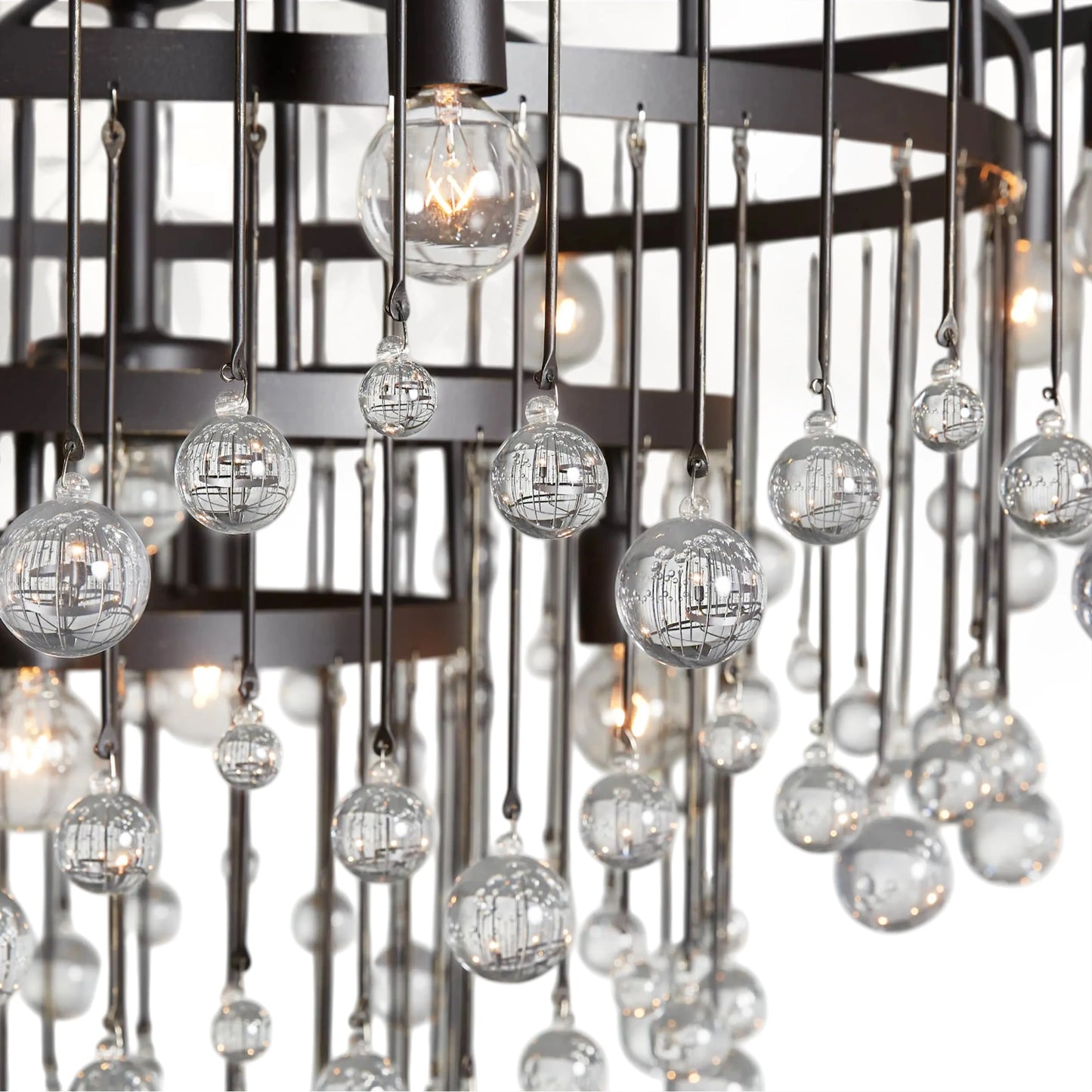 Aubray Modern Crystal Ball Chandelier
