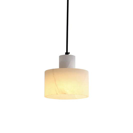 Simple Cyls Alabaster Pendant Lamp