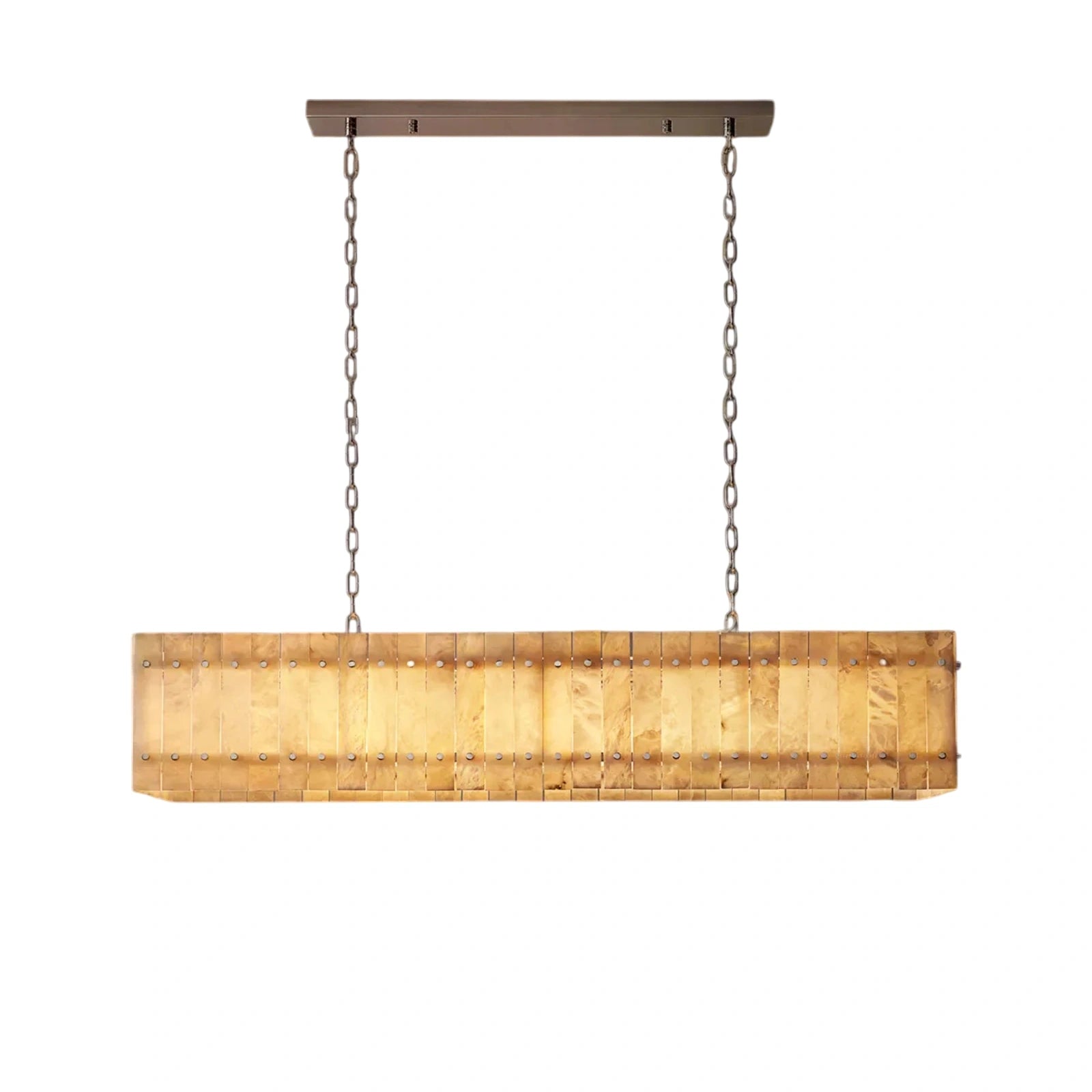 Sant Marco Alabaster Linear Chandelier