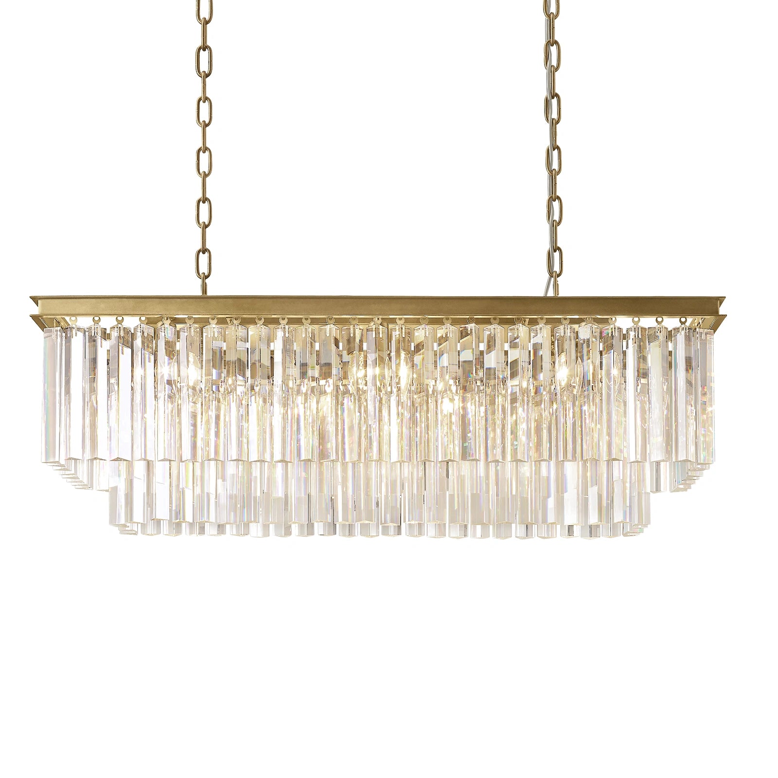 1920s Odyssey Rectangular Chandelier