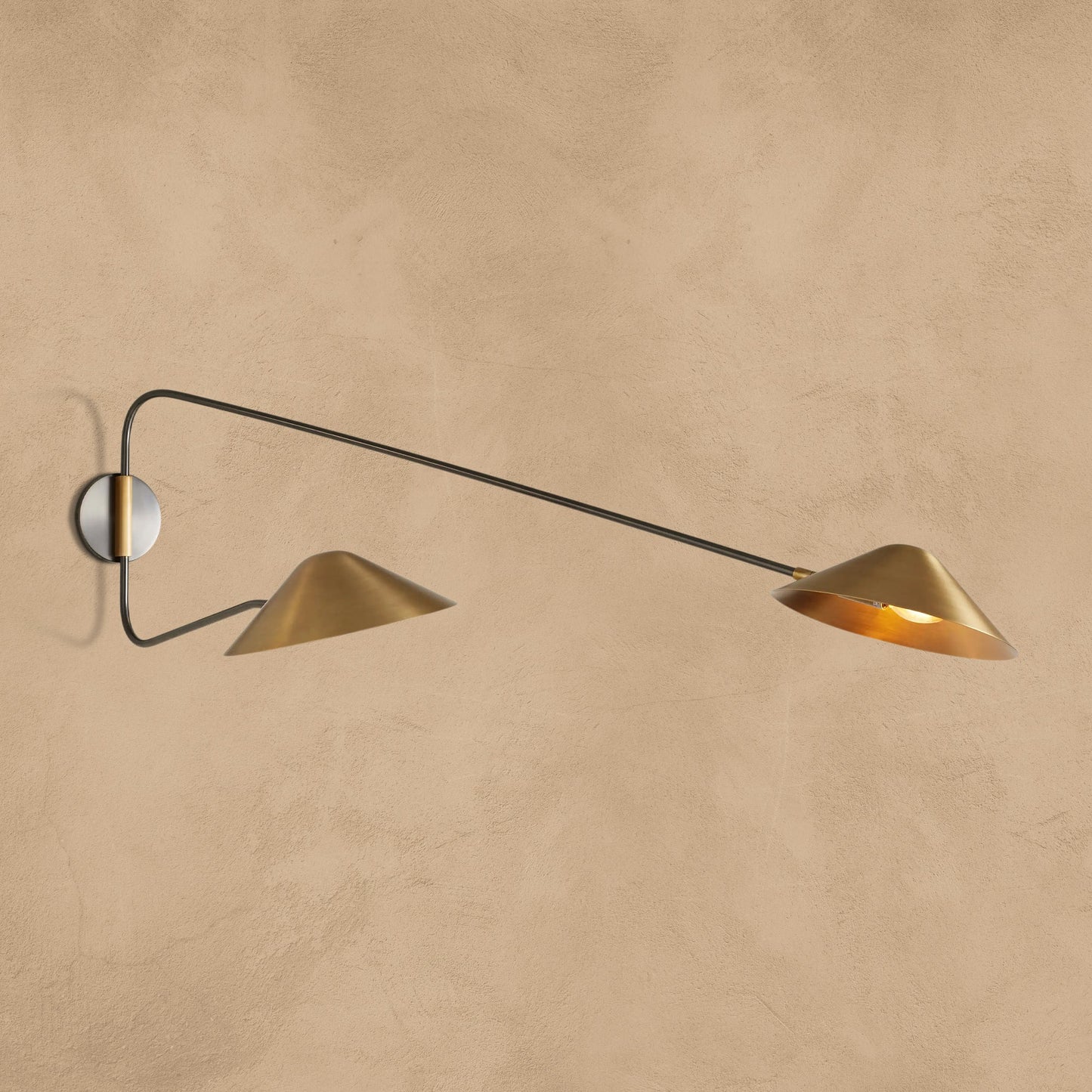Simms Long Arm 2-Light Wall Sconce