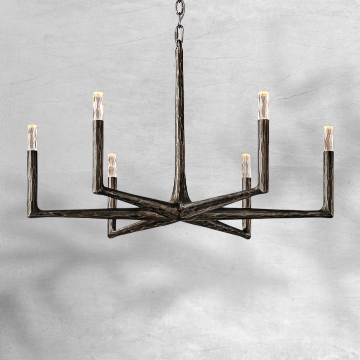 Thalen Forged Round Chandelier