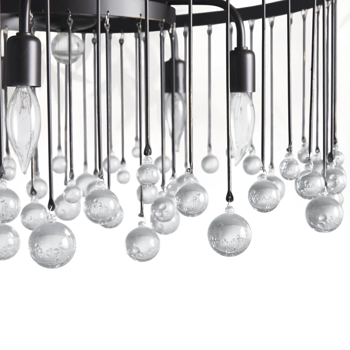 Aubray Modern Crystal Ball Chandelier