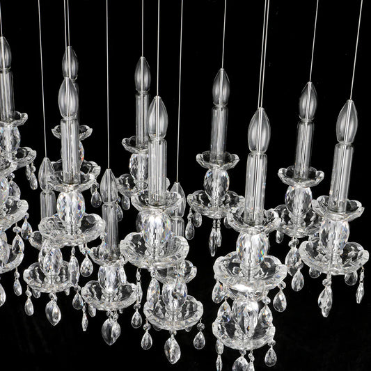 Modern Linear Crystal Lighting