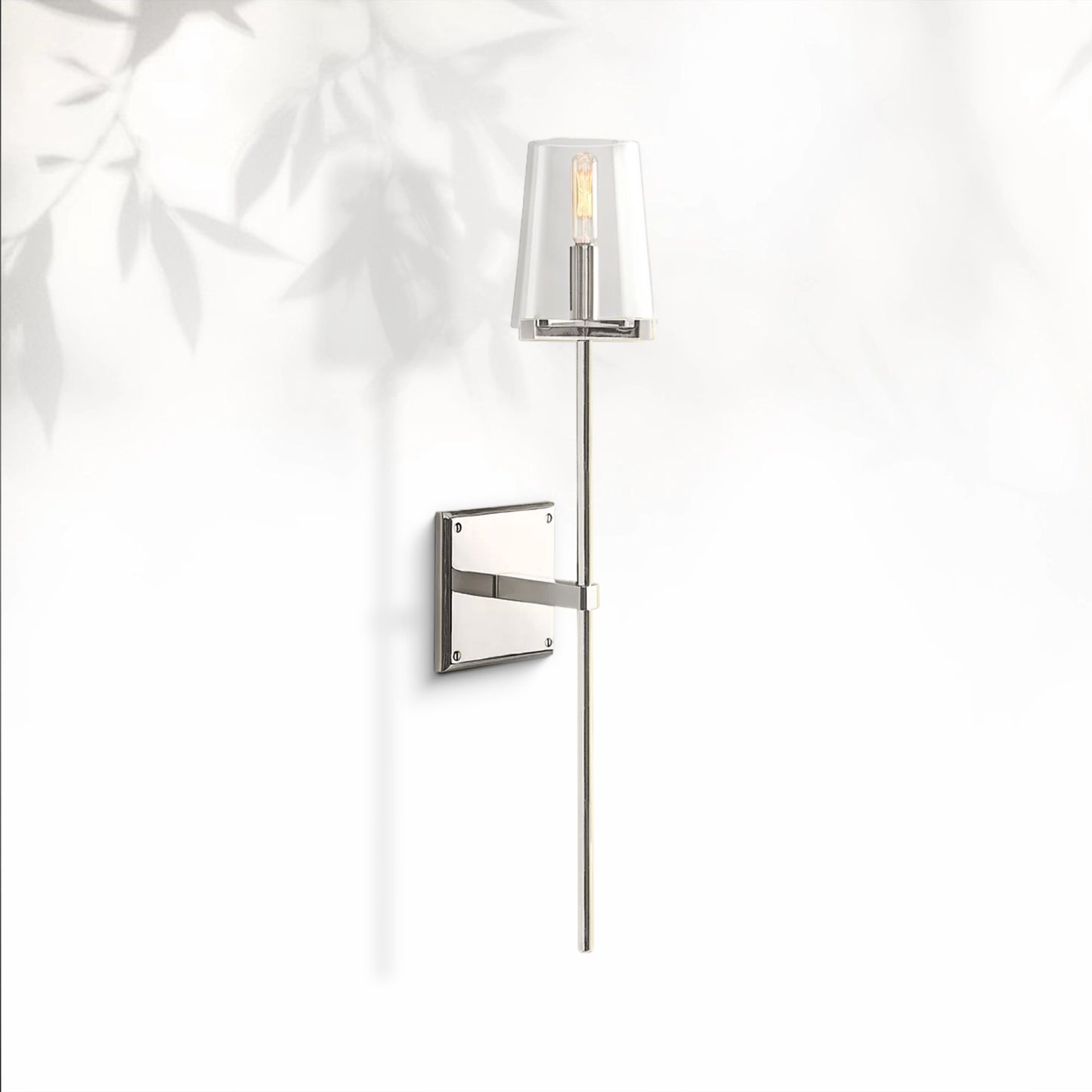 Paricia Clear Glass Linear Wall Sconce