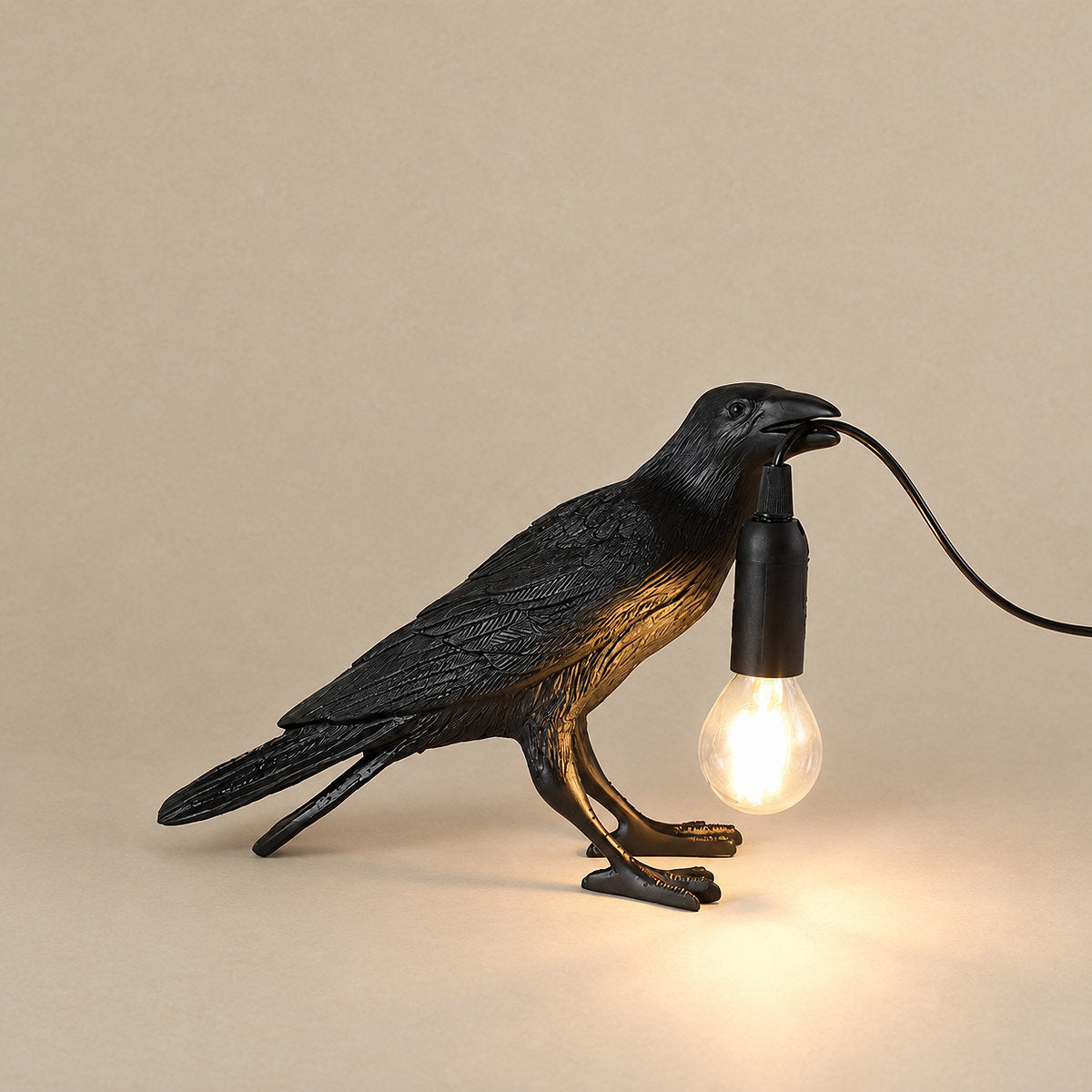 Sculptural Bird Accent Table Lamp