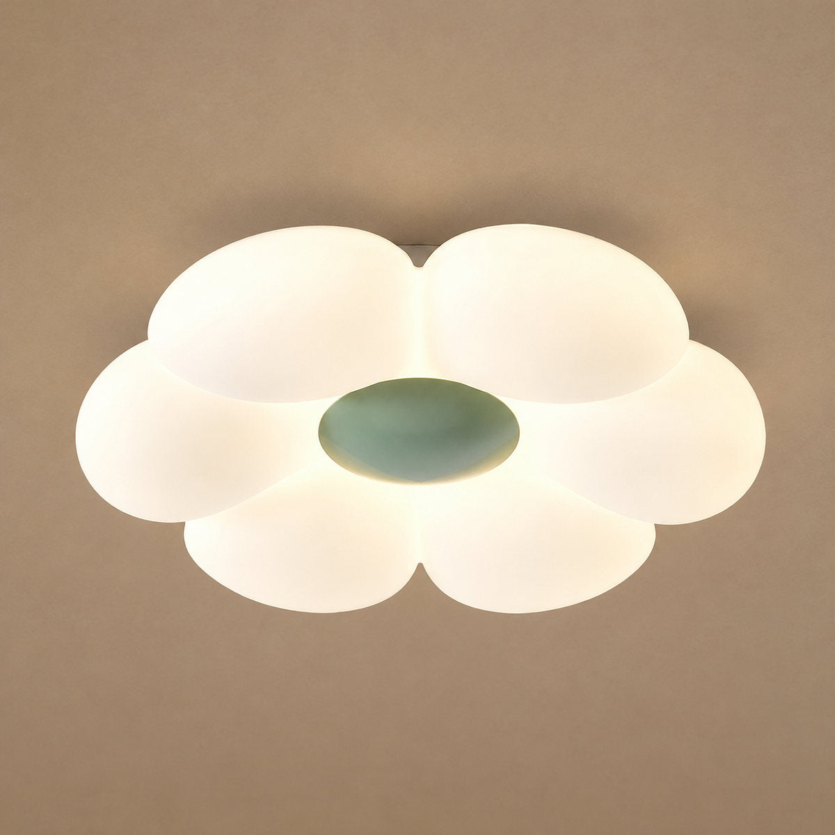 Tricolordeer Blooming Six-Petal LED Ceiling Lamp