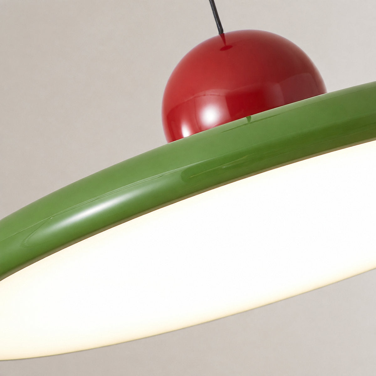 Round Disc Swag Pendant Light