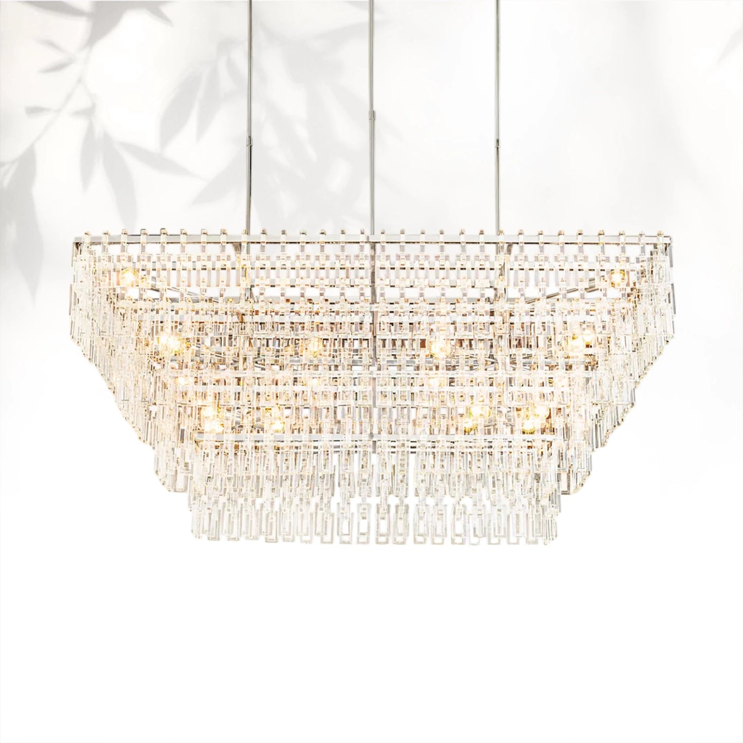 Marigan Multi-Tier Rectangular Chandelier 60" 72"