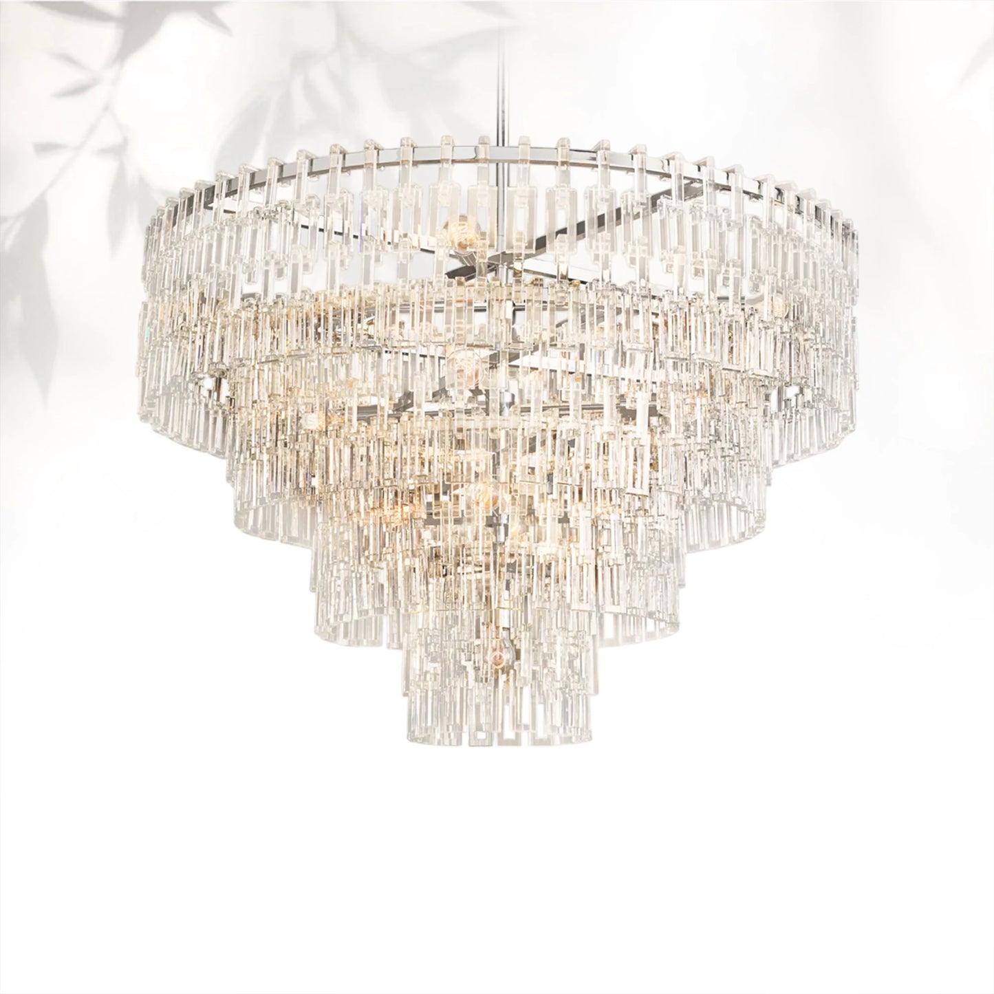 Marigan Modern Tiered Round Crystal Chandelier 36'', 48", 60"