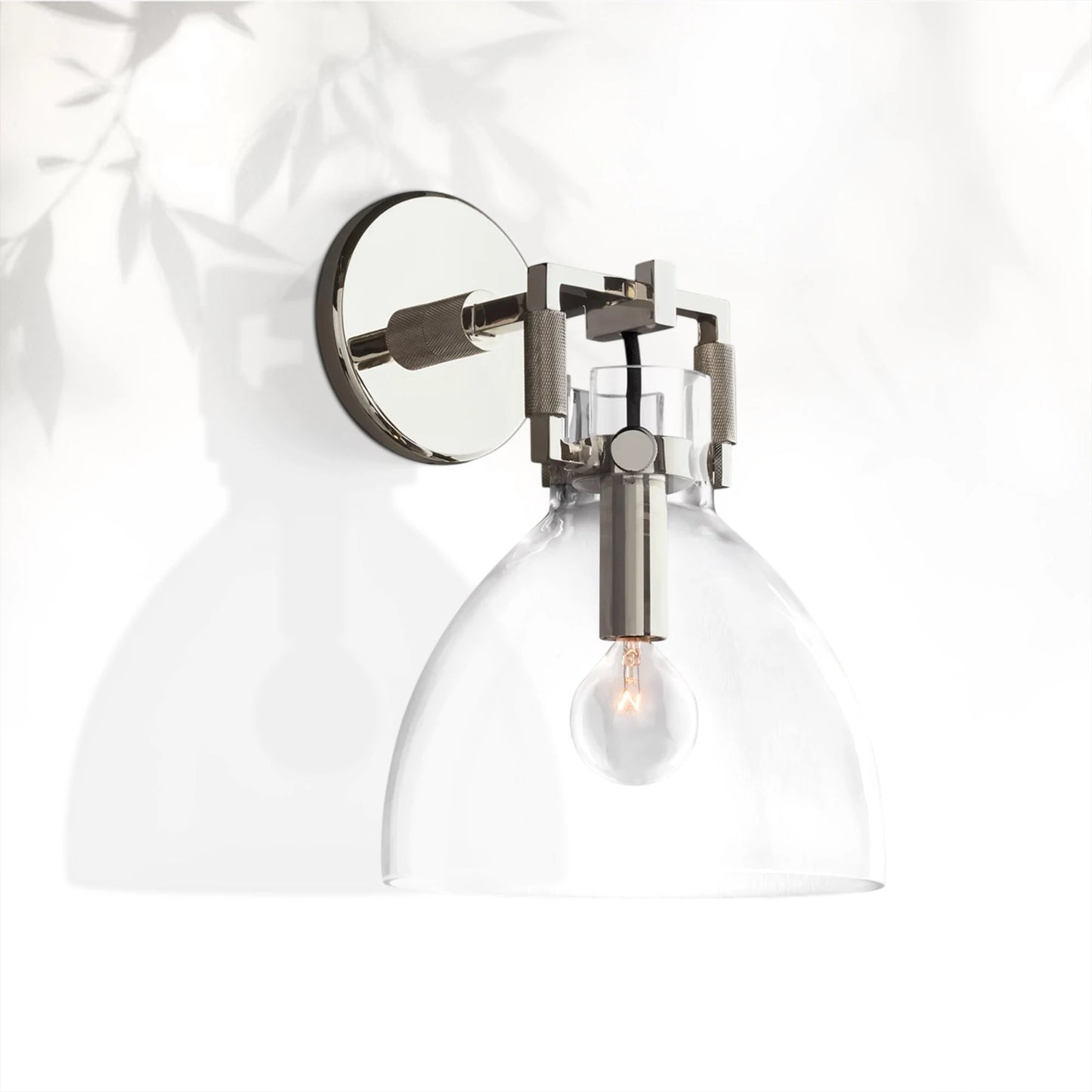 Machine Glass Wall Sconce
