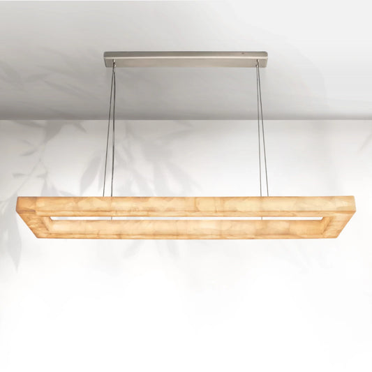 Rivaga Rectangular Calcite Chandelier