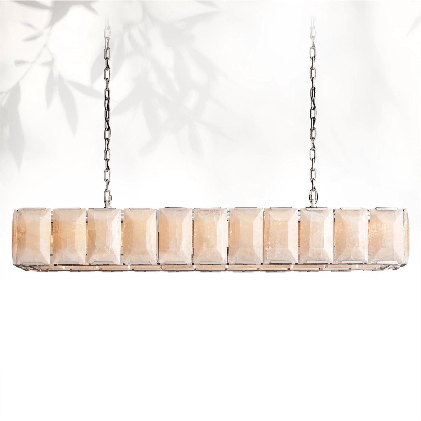 Harlows Calcite Rectangular Chandelier
