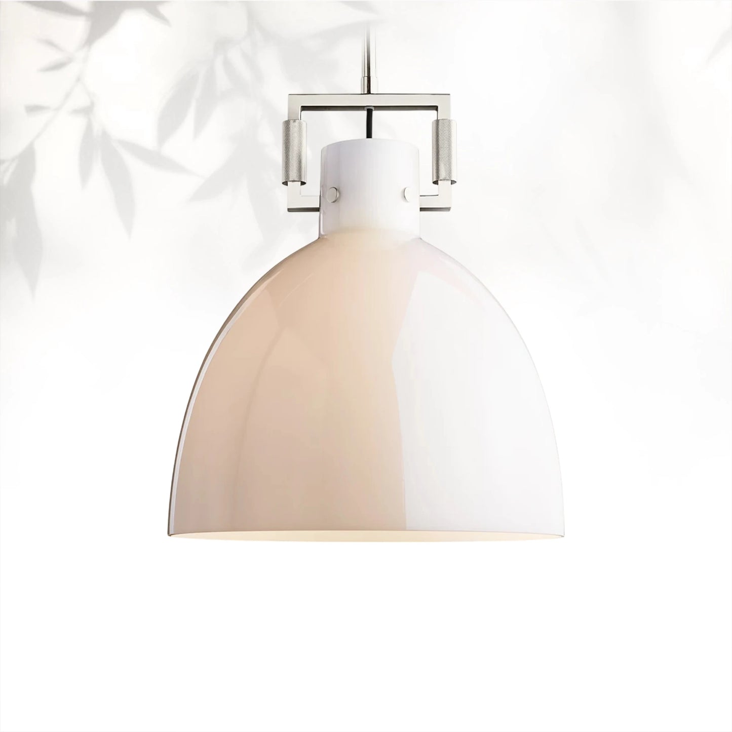 Machine Milk Glass Cloche Pendant 10"14"18"