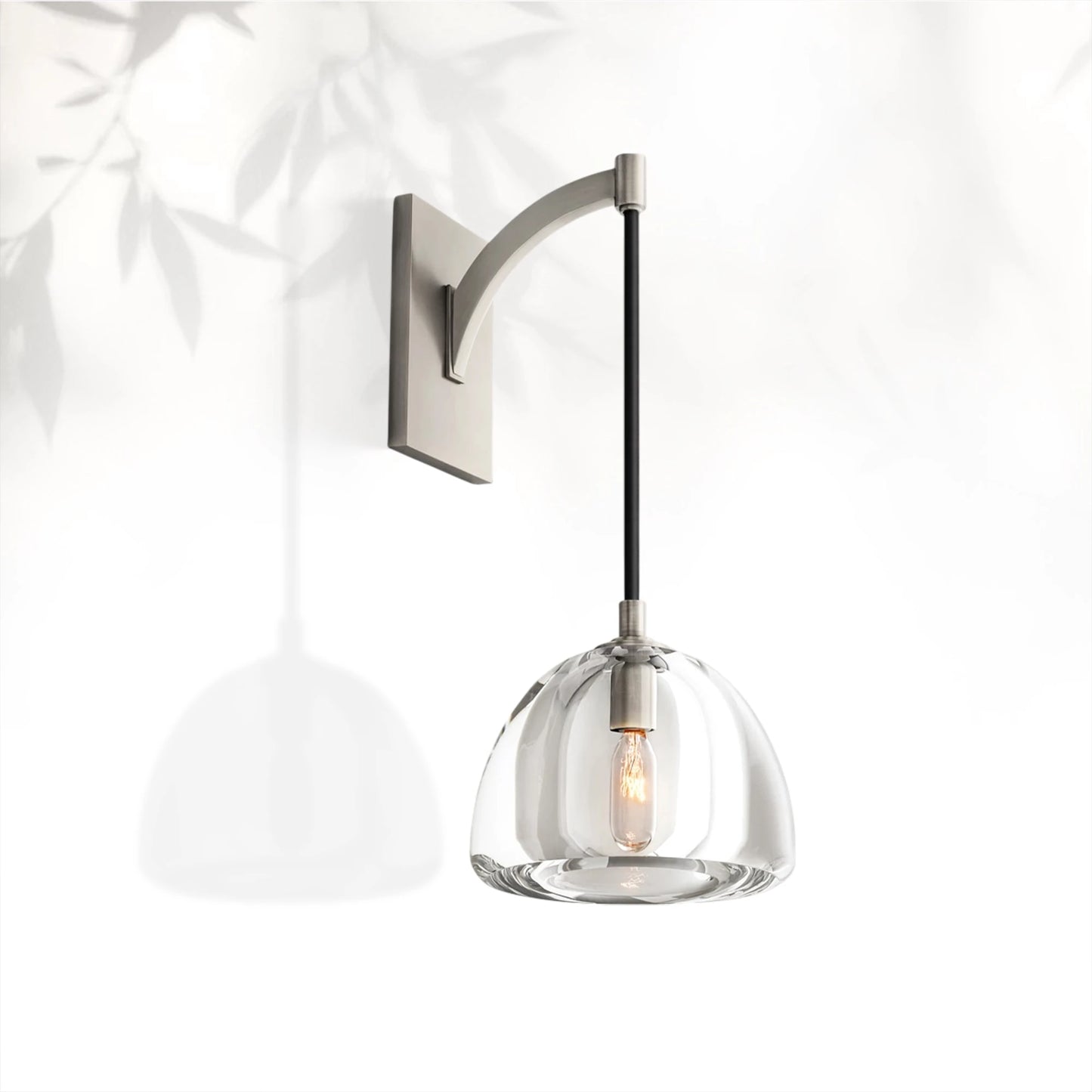 Hemispheae Modern Glass Wall Sconce