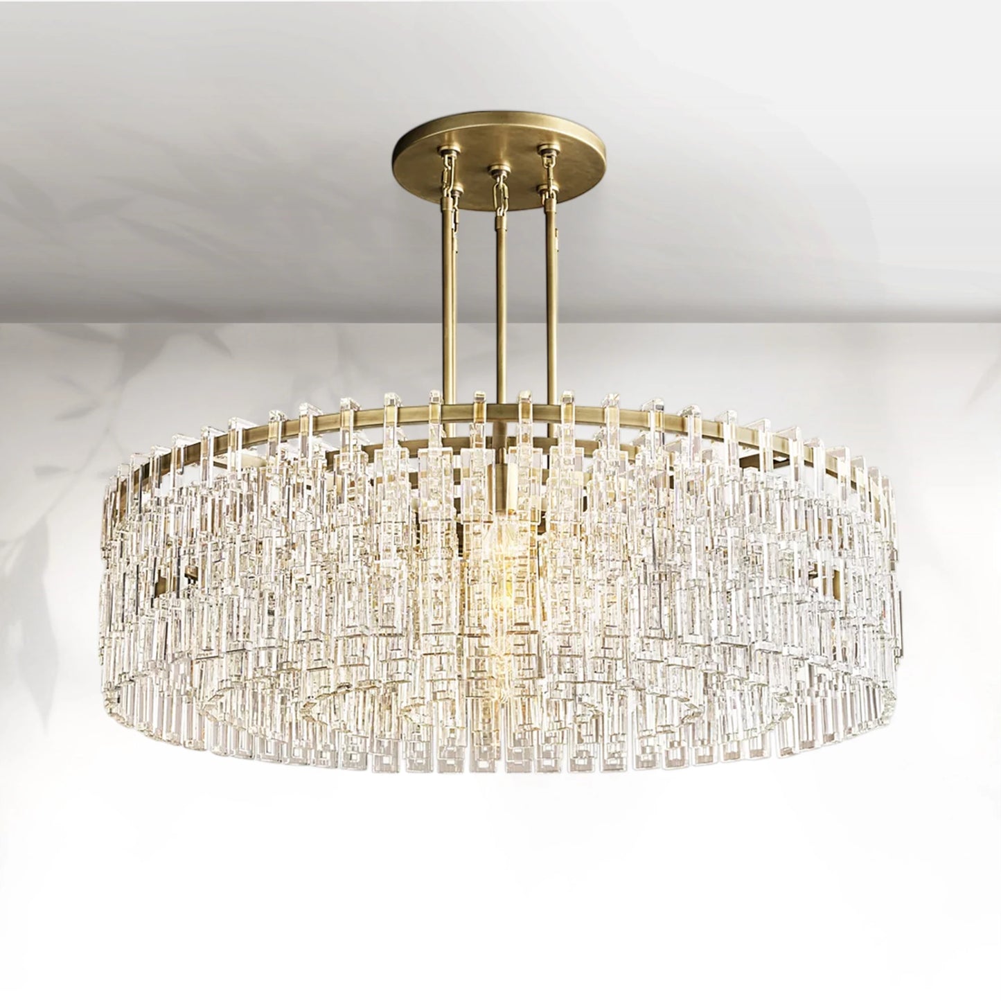 Marigan Round Crystal Chandelier 36", 48", 60"