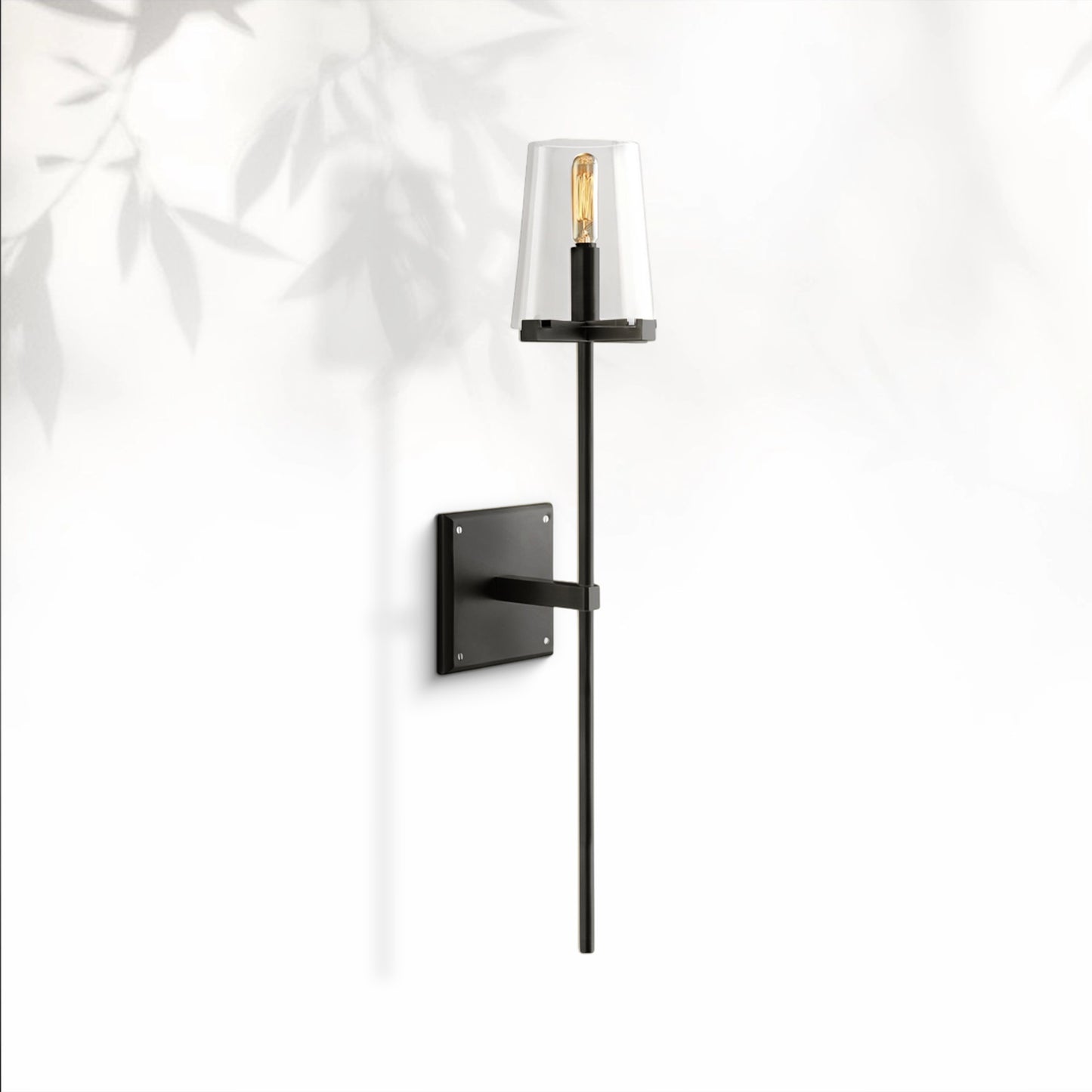 Paricia Clear Glass Linear Wall Sconce