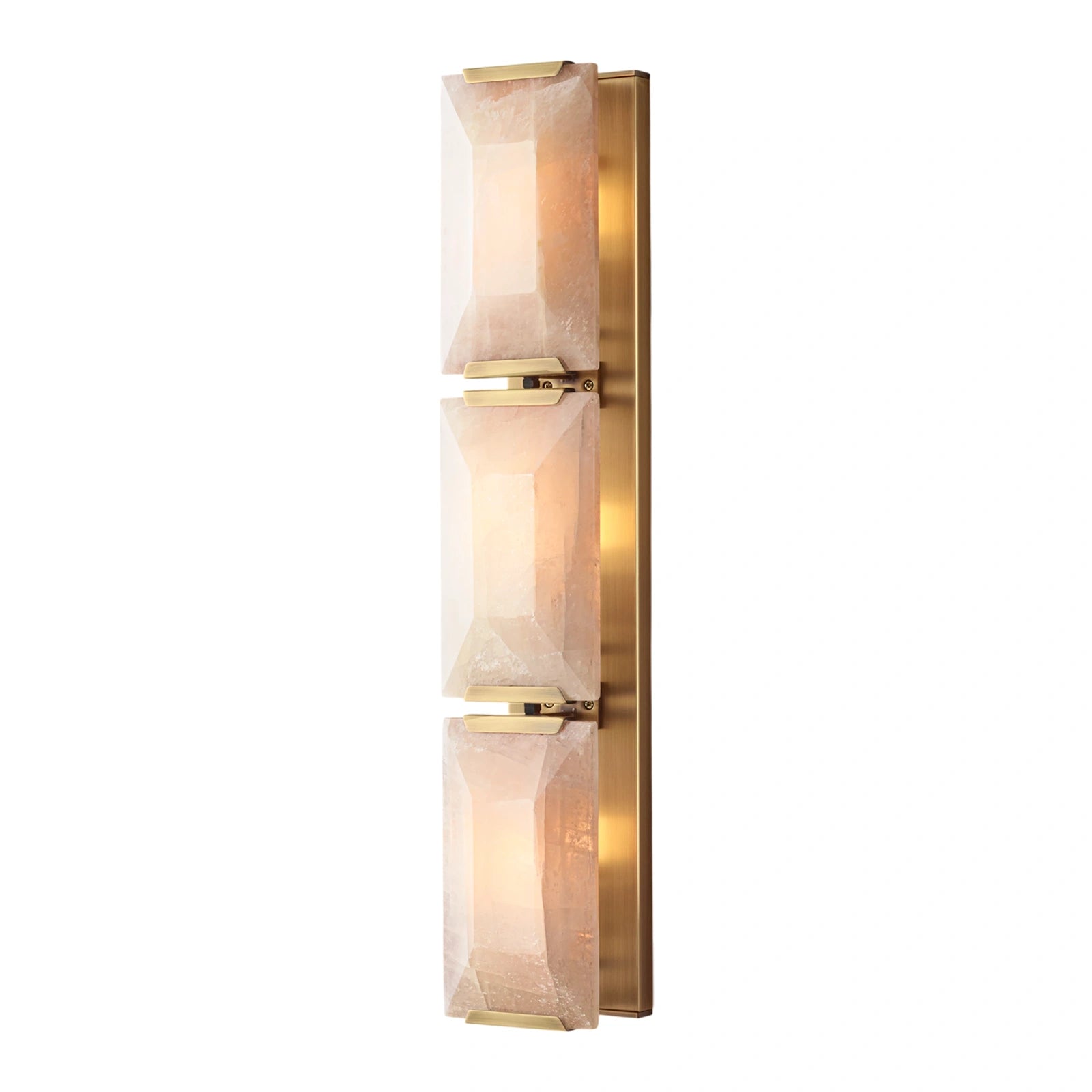 Carlow Calcite Triple Sconce
