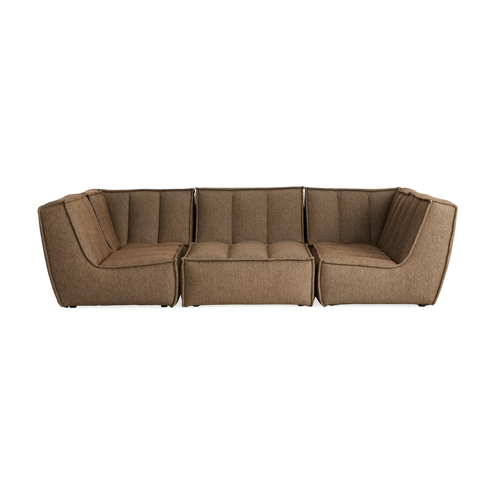 Perto Outdoor Six-Piece Pit Sectional