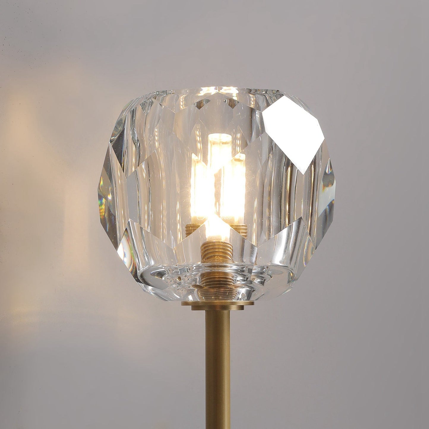 Bille De Crystal Glass Grand Wall Sconce