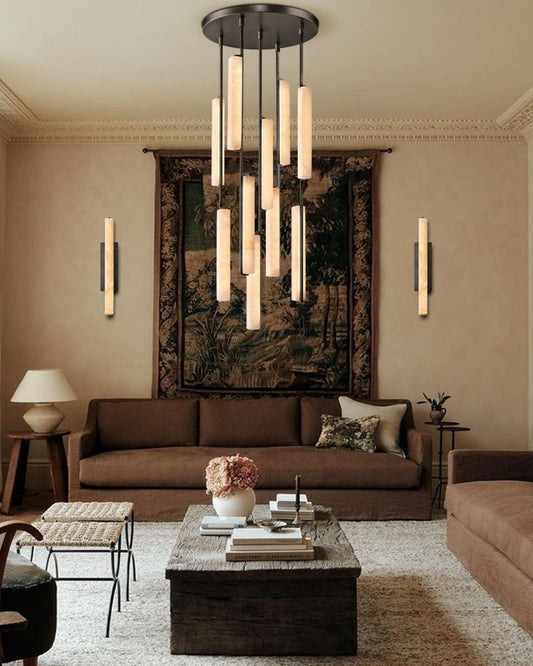 Aedubon Alabaster Single Sconce