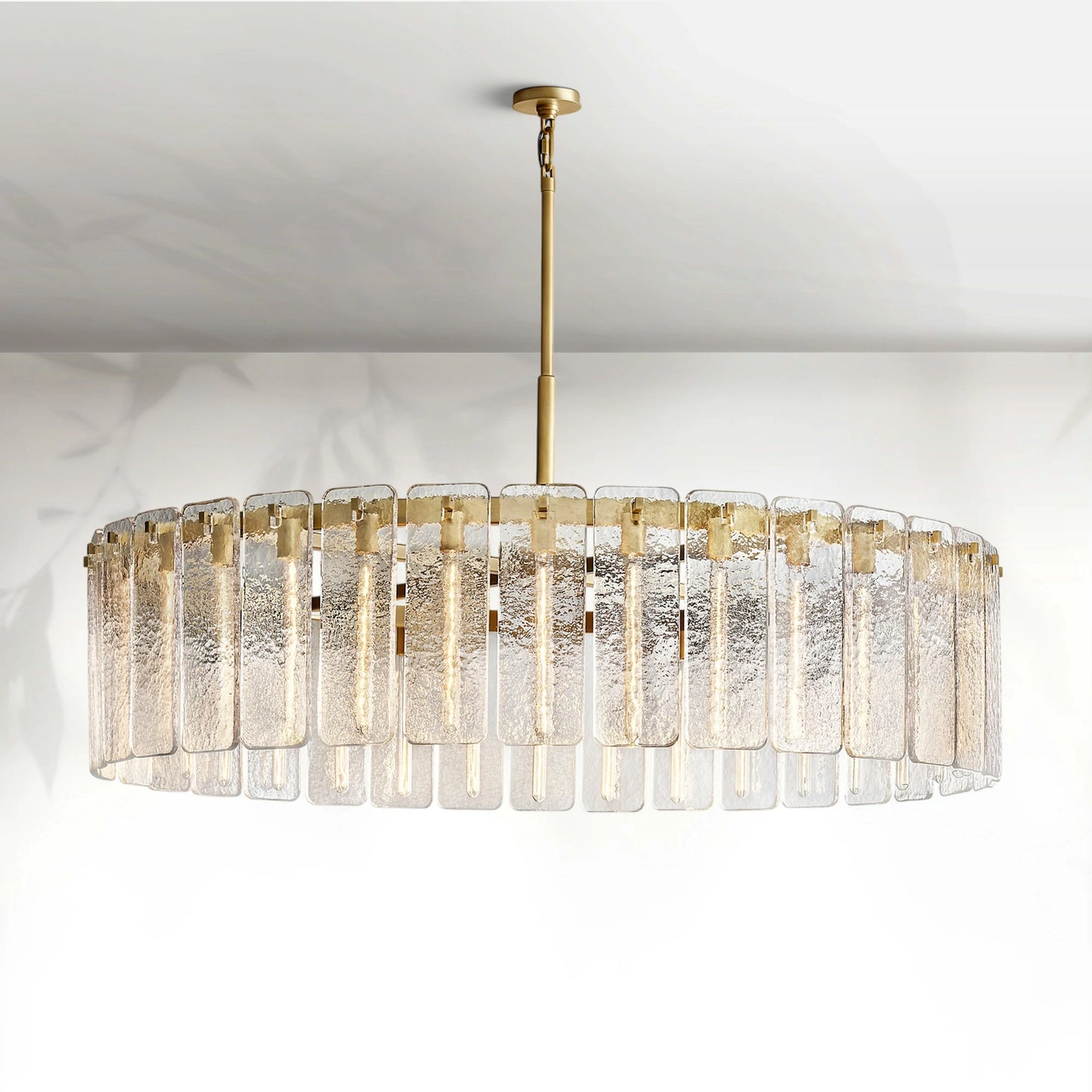 Calamete Glass Round Chandelier