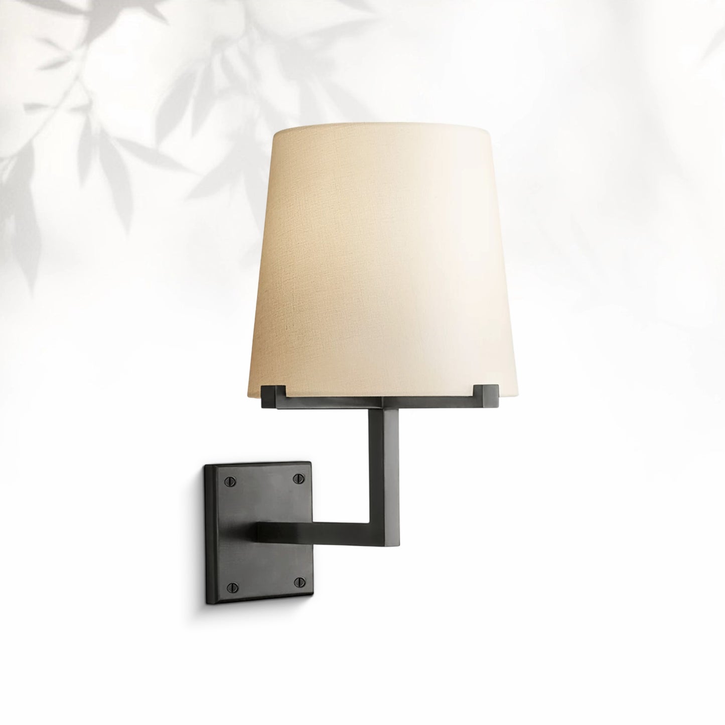 Paricia Fabric Shade Grand Sconce