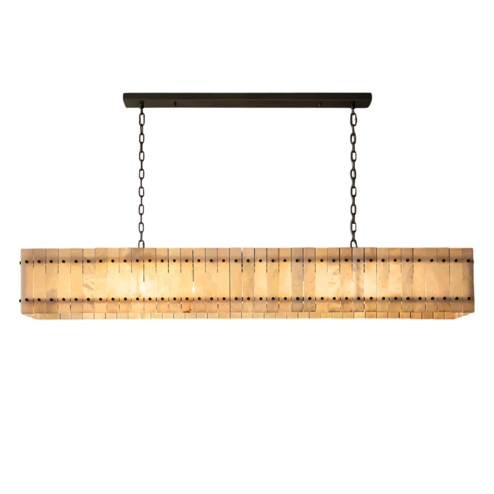 Sant Marco Alabaster Linear Chandelier