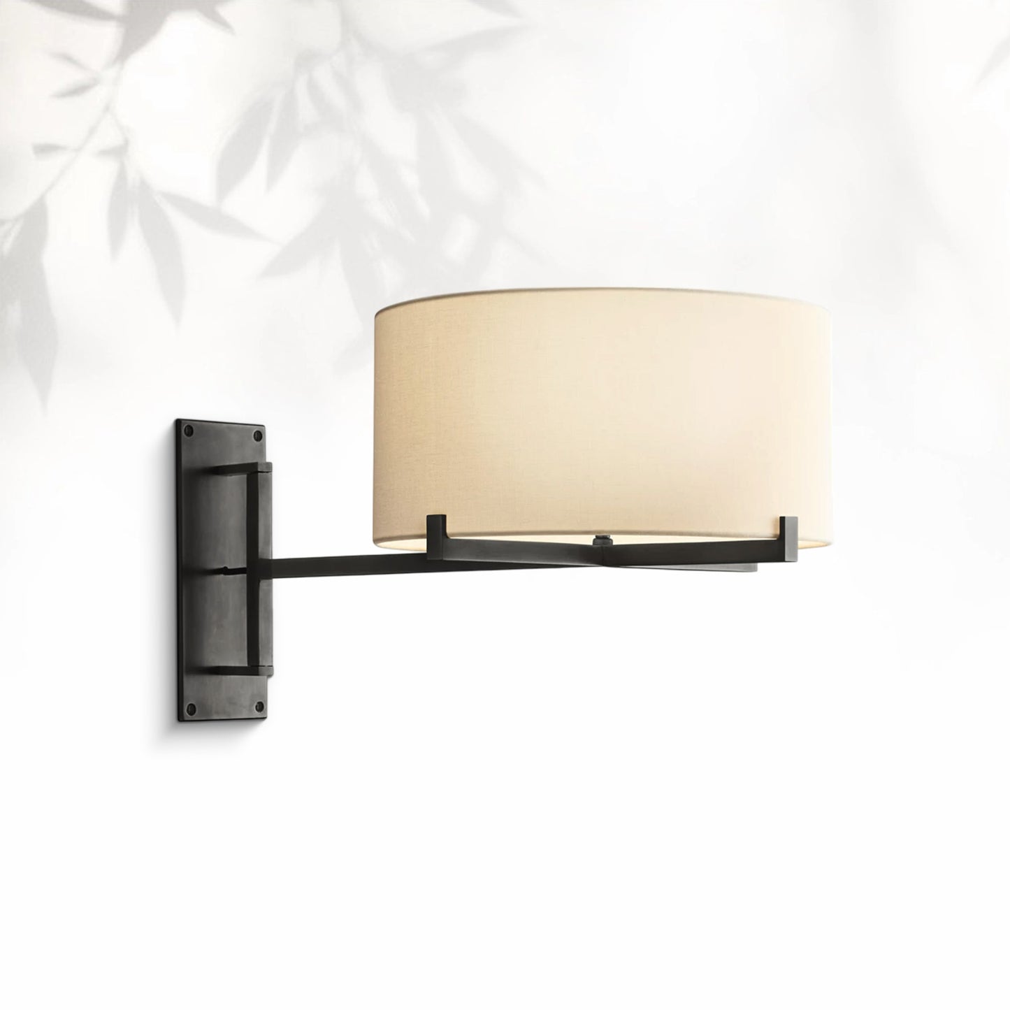 Paricia Drum Shade Swing-Arm Sconce