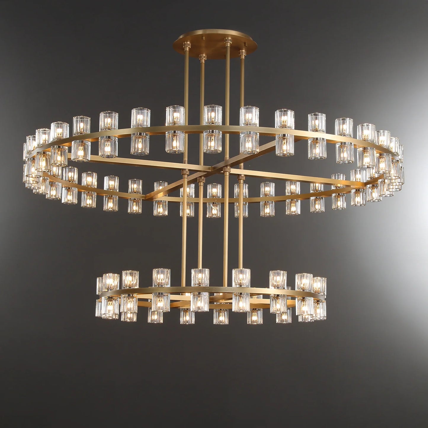 Arcachen Crystal Round Chandelier