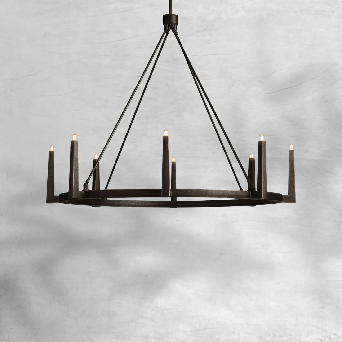 Emmet Round Chandelier 42''54''