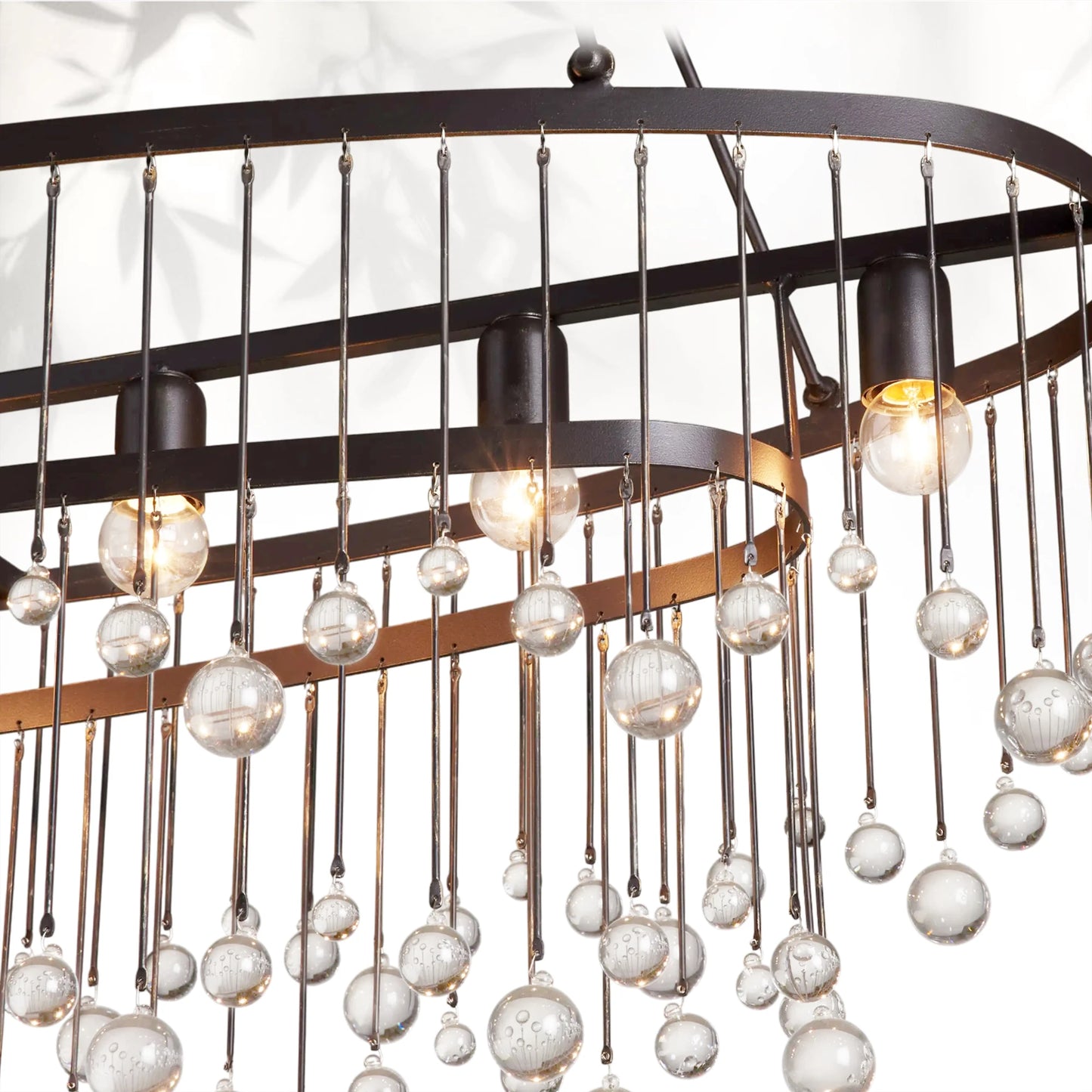 Aubray 7 Light Oval Chandelier