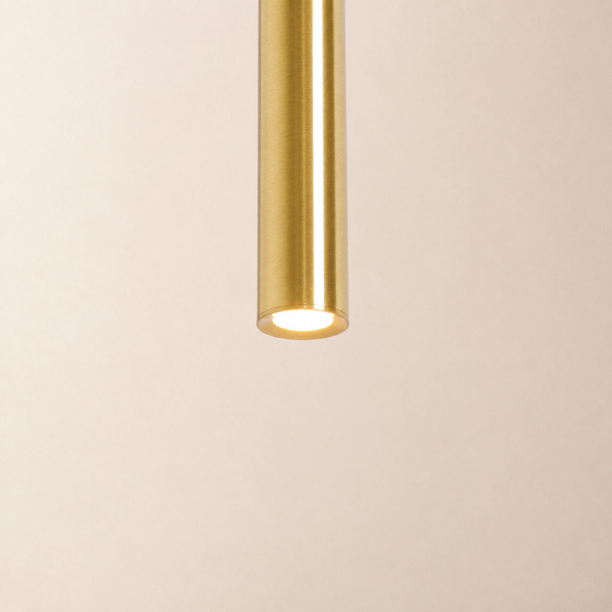 Brass Line Wall Lamp, 3.9-Inch x H 23.6-Inch, Brass, Warm Light for Living Room