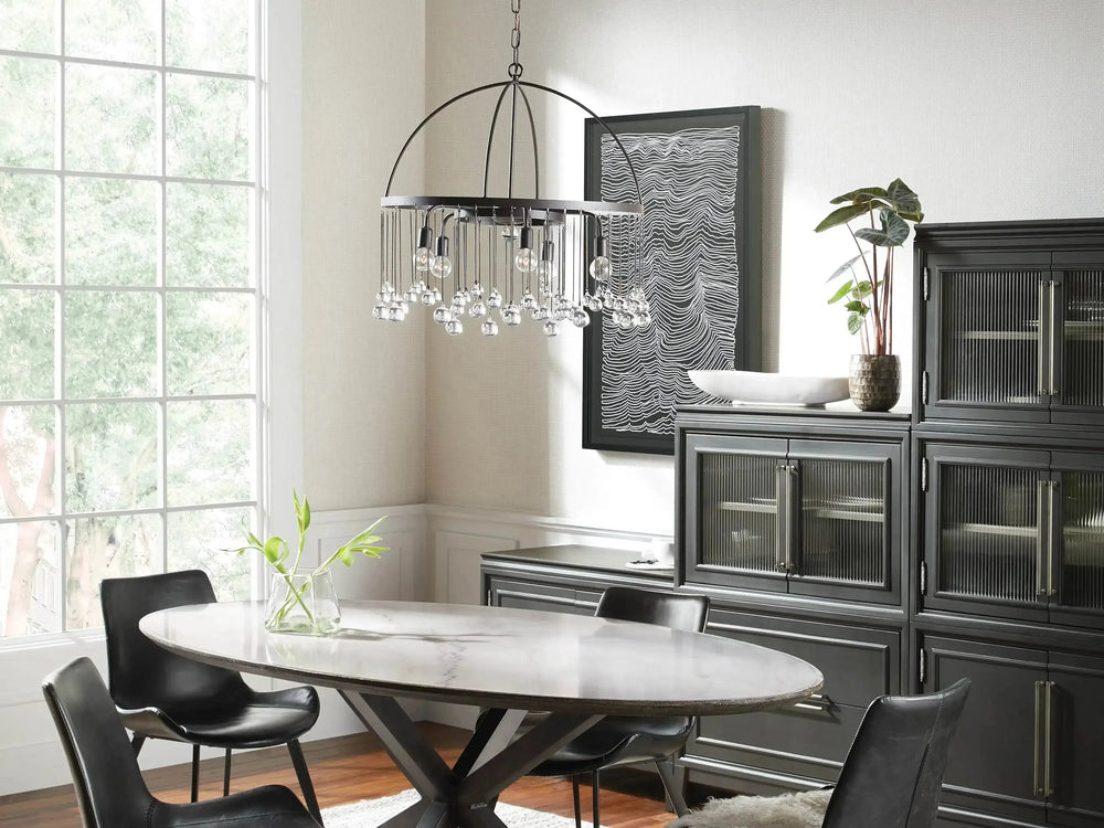 Aubray Modern Crystal Ball Chandelier