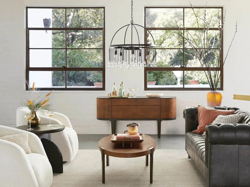 Aubray Modern Crystal Ball Chandelier