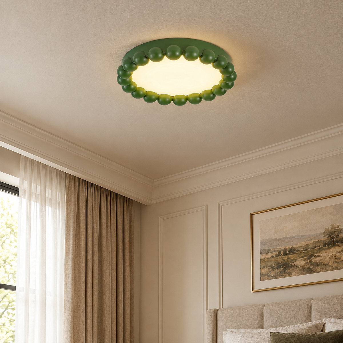 Tricolordeer Modern Resin and Acrylic Ceiling Lamp