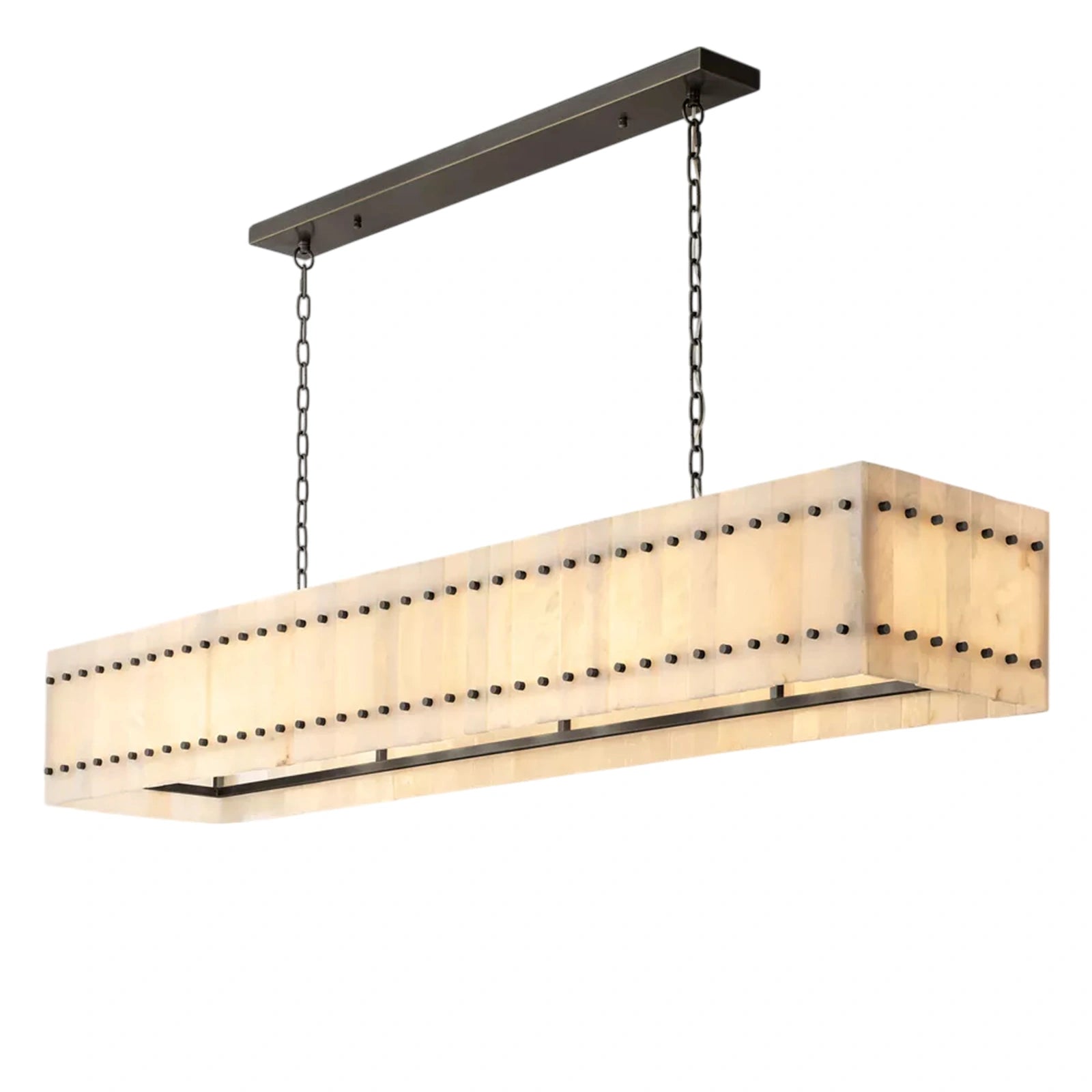 Sant Marco Alabaster Linear Chandelier